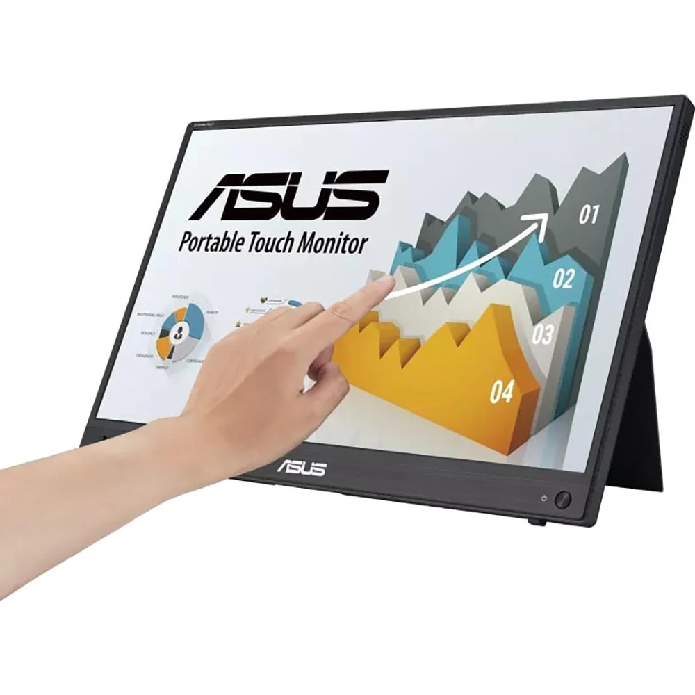 ASUS 15.6" ZenScreen Touch Portable Monitor in Black - MB16AMTR - Image 6