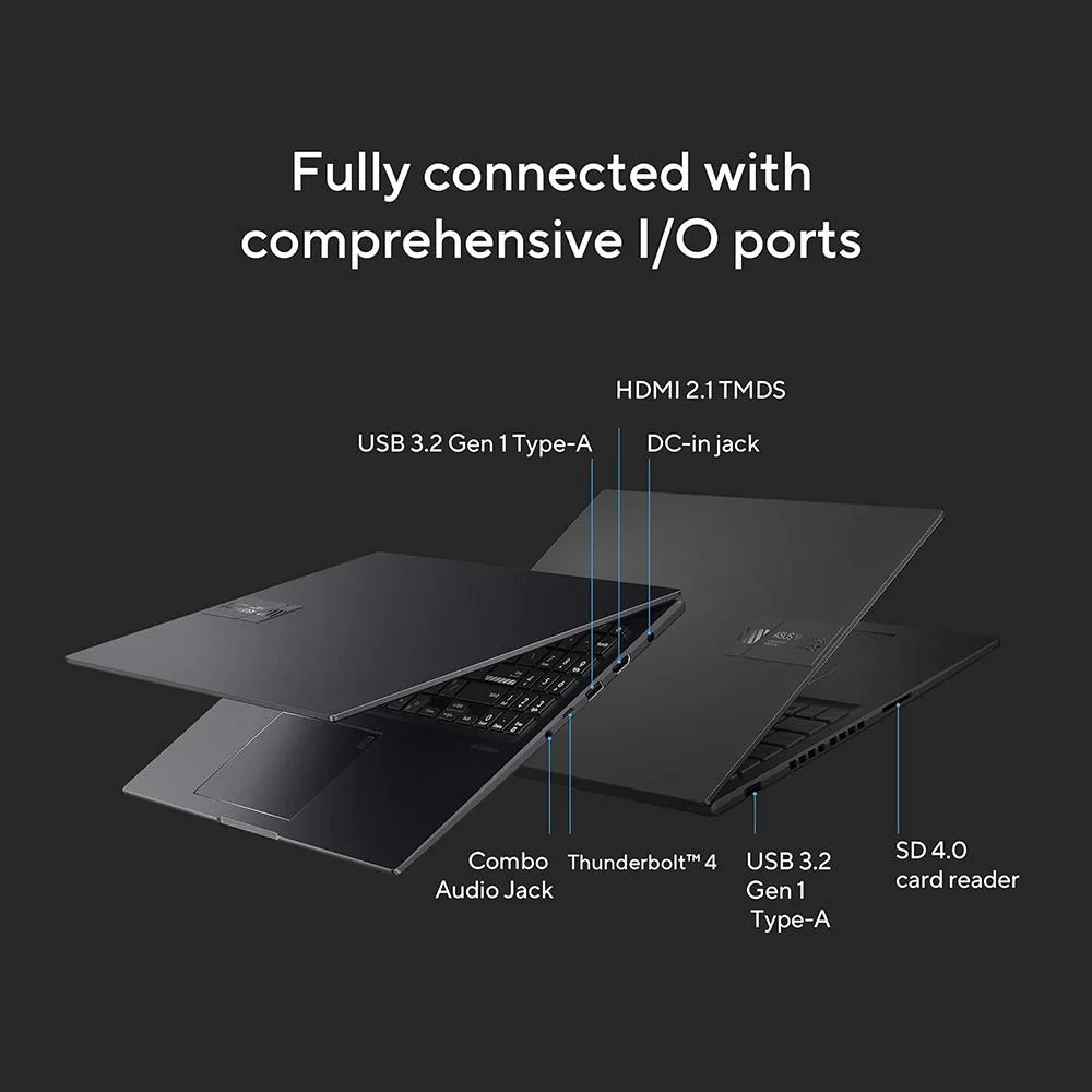 Asus 16" Vivobook 16X OLED Laptop in Indie Black - K3605VU-ES94 - Image 12