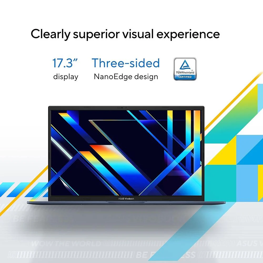 Asus 17.3" Vivobook 17 Laptop in Quiet Blue - F1704ZA-DS24 - Image 8