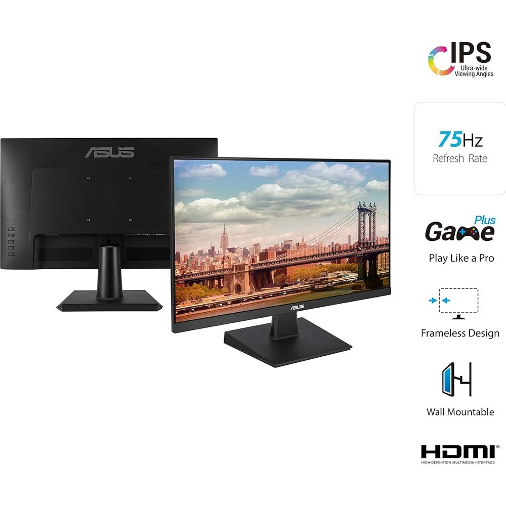 ASUS 23.8" Full HD 1080p Eye HDMI - Image 7
