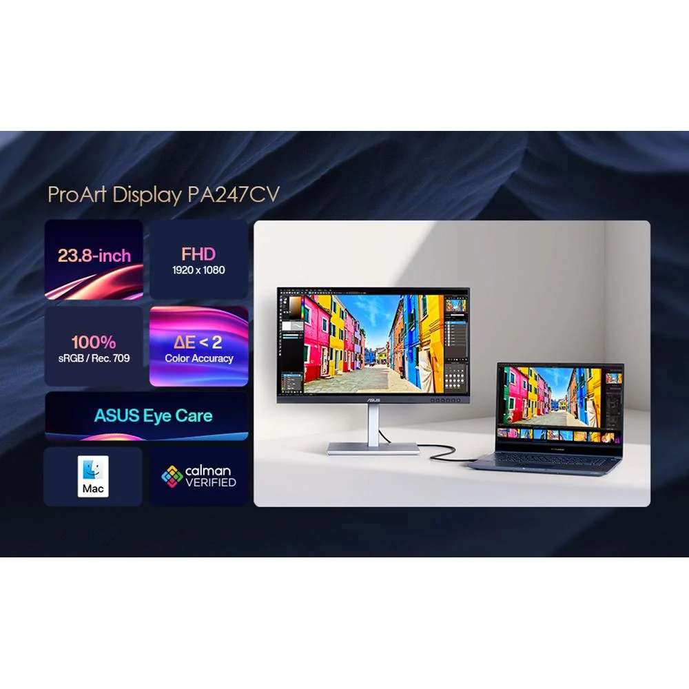 ASUS 23.8" ProArt 1080P HD IPS Mntr - Image 10