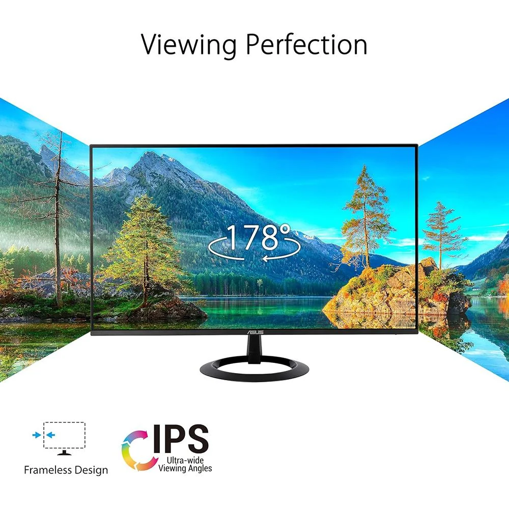 ASUS 24" Full HD Eye Care Gaming Monitor in Black - VZ24EHF - Image 11
