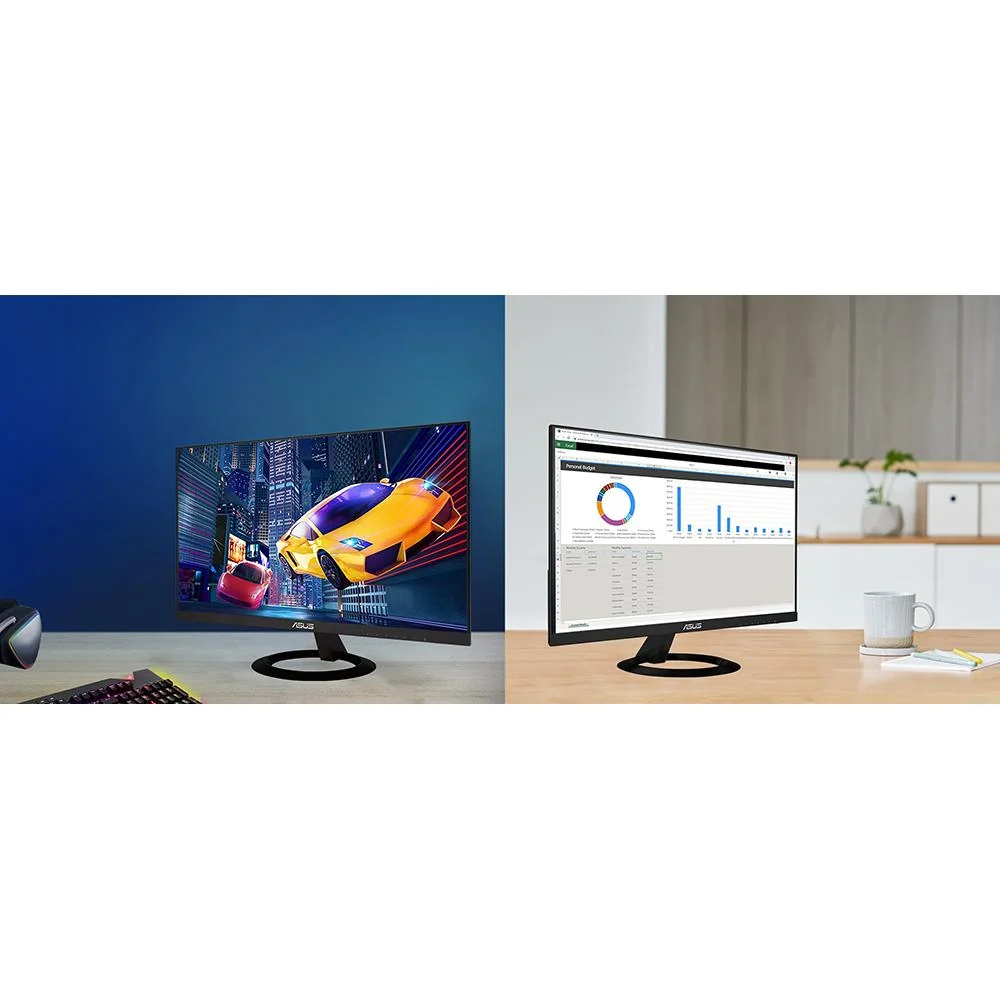 ASUS 24" Full HD Eye Care Gaming Monitor in Black - VZ24EHF - Image 7