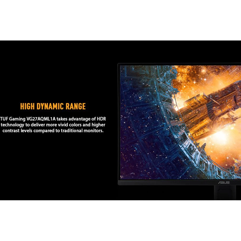 ASUS 27" TUF QHD Gaming Monitor in Black - VG27AQML1A - Image 10