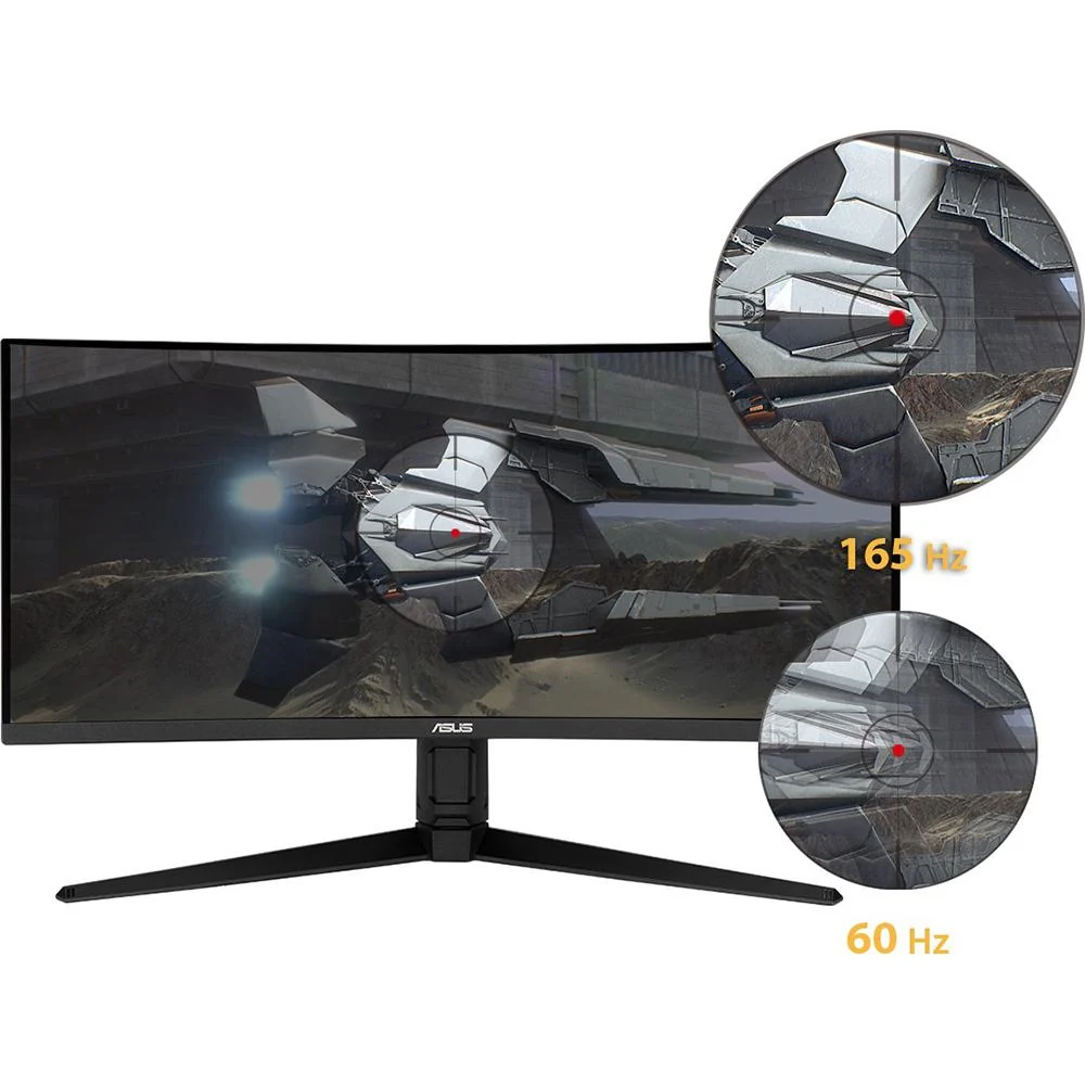 ASUS 34" TUF Gaming WQHD Curved Monitor in Black - VG34VQL1B - Image 8