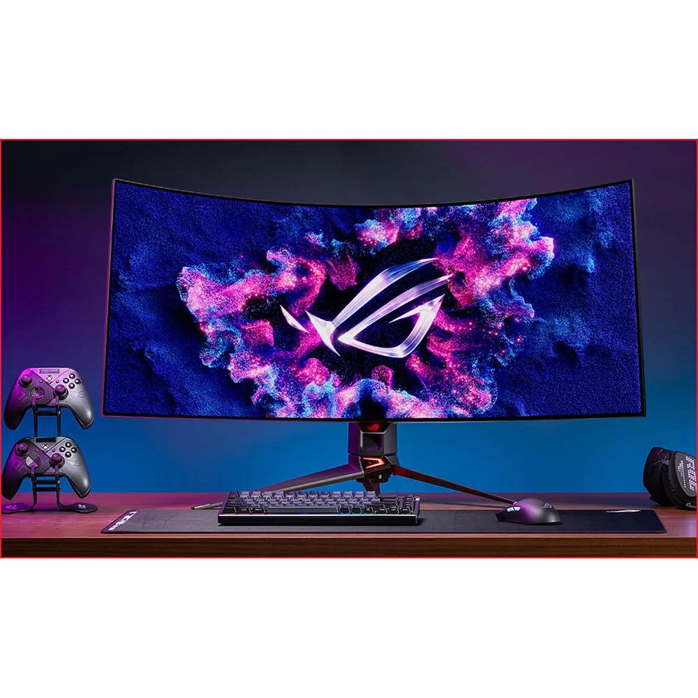 ASUS 39" ROG Swift 39 Ultrawide 800R Curved OLED Gaming Monitor - PG39WCDM - Image 8