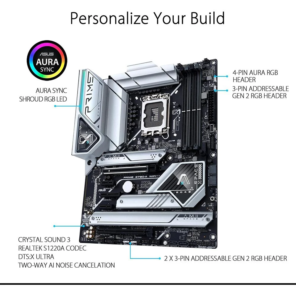 Asus 6E LGA 1700 ATX AI Gaming Motherboard Open Box with 1 Year Warranty - Image 4