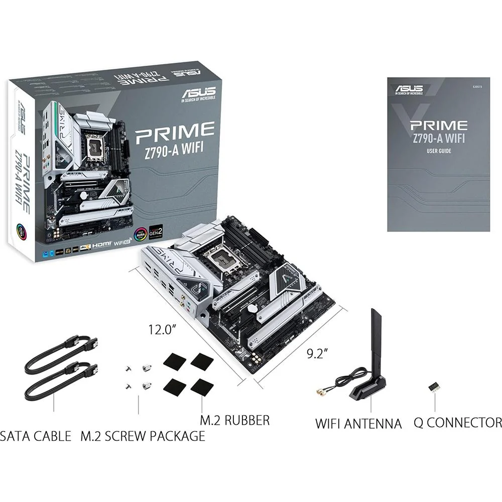 Asus 6E LGA 1700 ATX AI Gaming Motherboard Open Box with 1 Year Warranty - Image 7