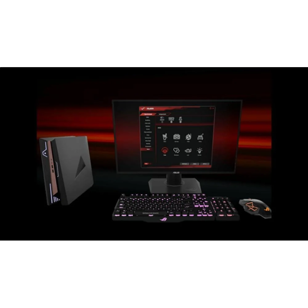 ASUS - COMPONENTS ROG GR8 II VR I5-7400 3G GEFORCE GTX 1060 GAMING DESKTOP - Image 9