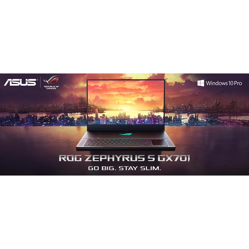 ASUS - GAMING NOTEBOOK ASUS ROG ZEPHYRUS S17 I7-10875H 2.3G 32GB 1TB SSD 17.3IN W10P - Image 6