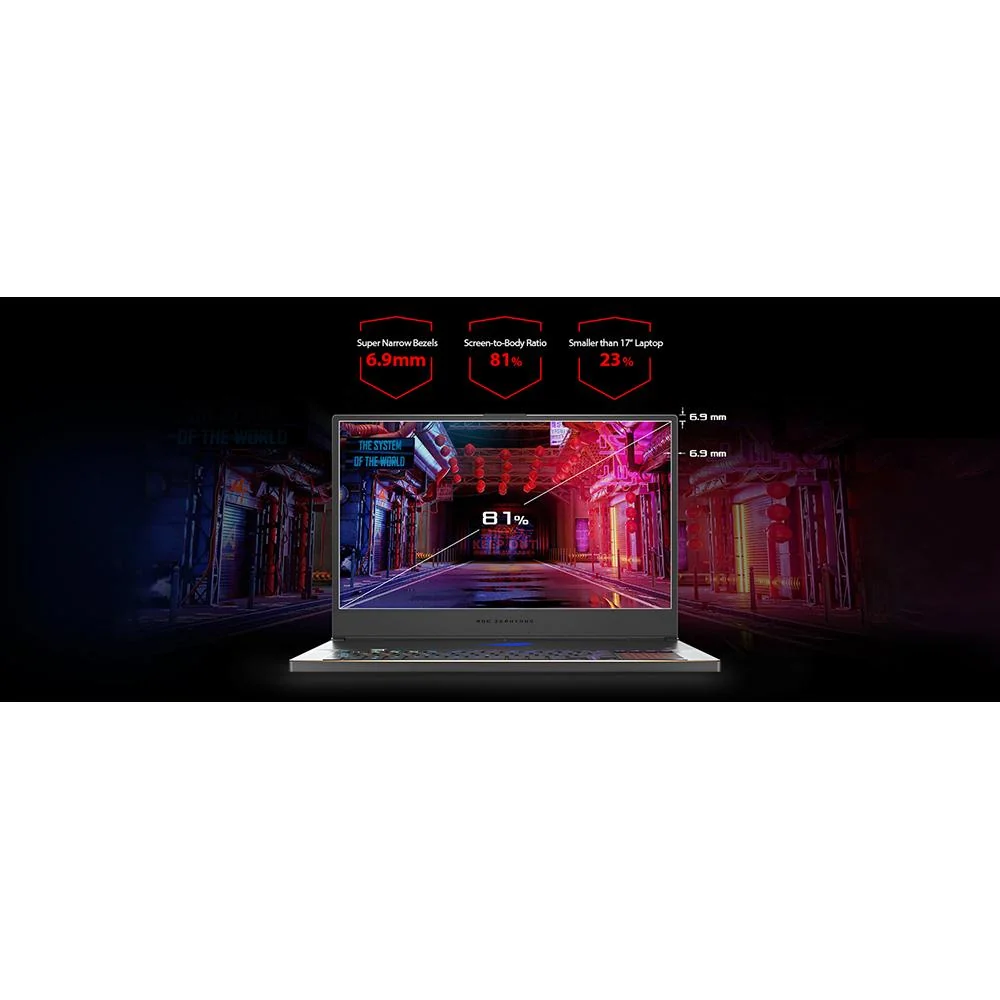 ASUS - GAMING NOTEBOOK ASUS ROG ZEPHYRUS S17 I7-10875H 2.3G 32GB 1TB SSD 17.3IN W10P - Image 7