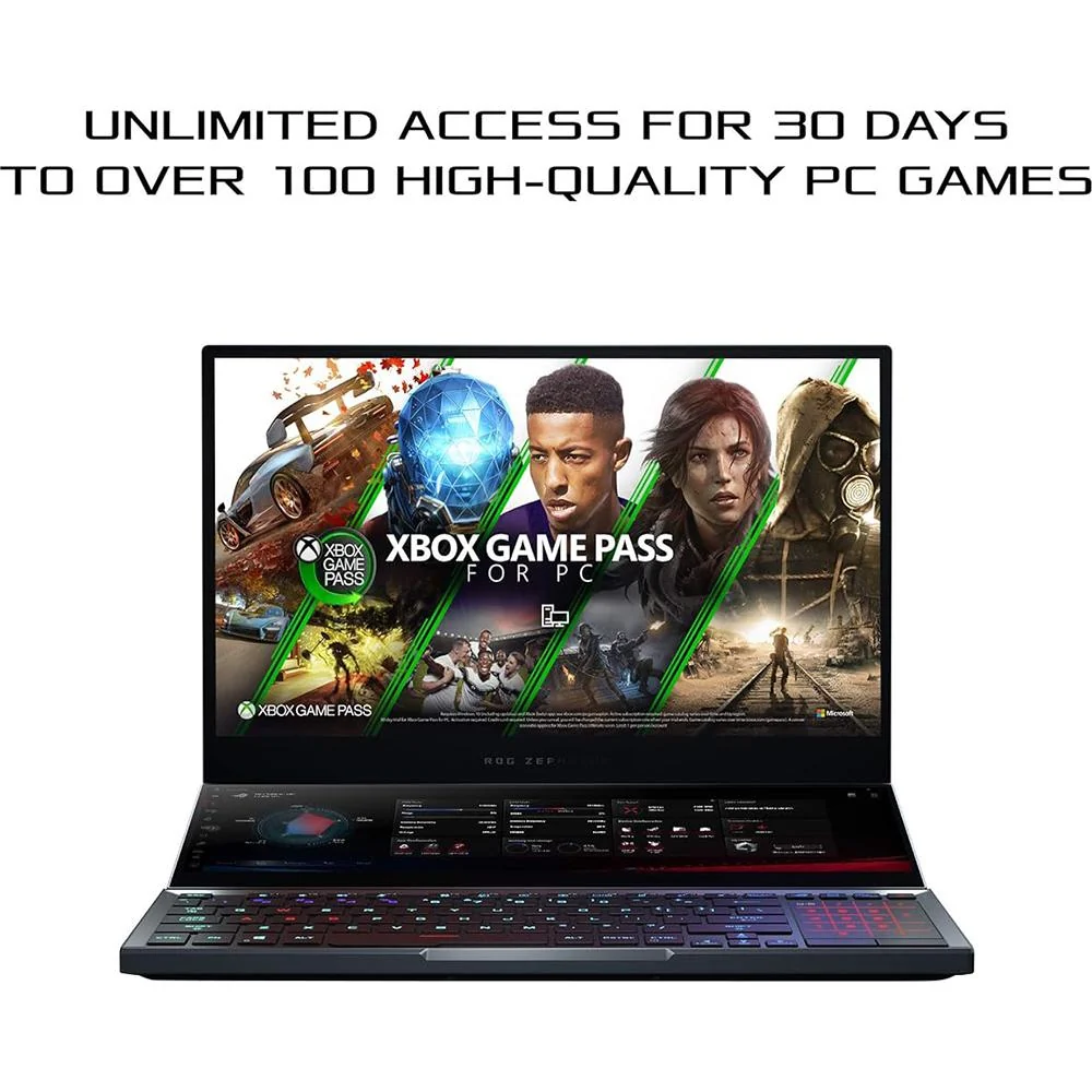 ASUS - GAMING NOTEBOOK ROG ZEPHYRUS DUO 15 I7-10875H 2.3G 32GB 2TB SSD 15.6IN W10P - Image 10