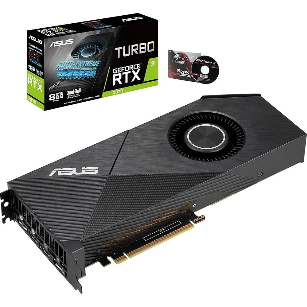ASUS GeForce RTX 2070 8G EVO Turbo Edition Graphics Card - TURBO-RTX2070-8G-EVO - Image 3