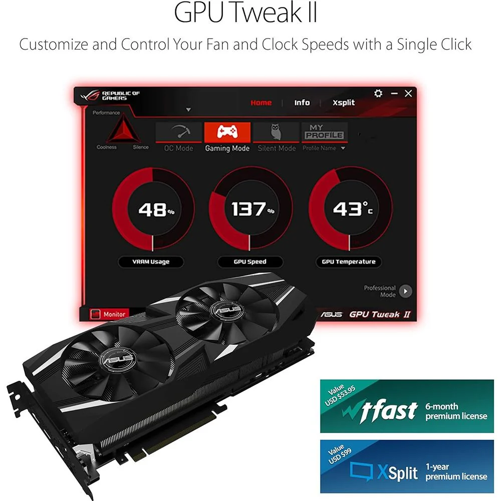 ASUS GeForce RTX 2070 8G GDDR6 Adva - Image 4