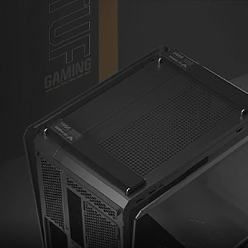 ASUS TUF Gaming GT502 ATX Mid-Tower Computer Case - GT502/BLK/TG - Image 8