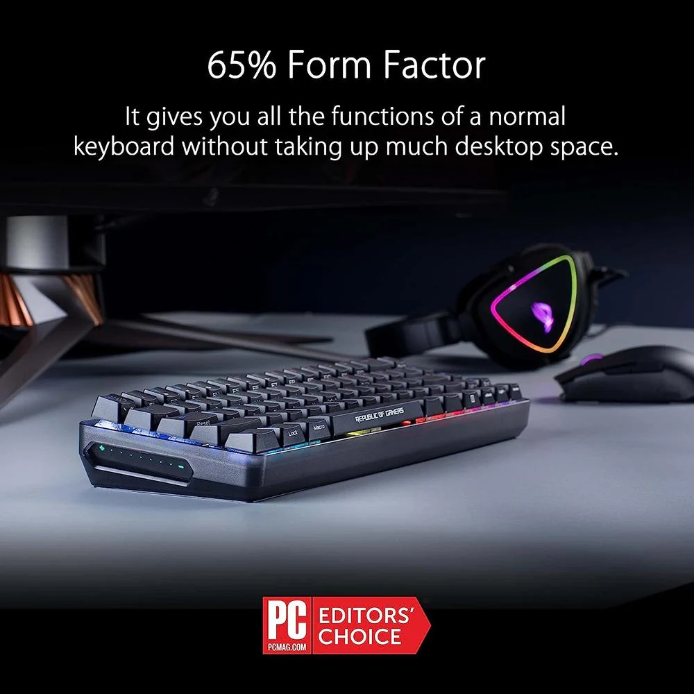 ASUS ROG Falchion Wireless Mechanical Gaming Keyboard - M601ROGFALCHION/BN/U - Image 7