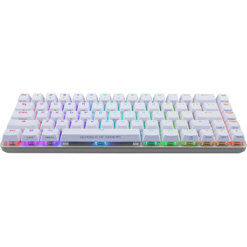 ASUS ROG Falchion Ace RGB Compact Gaming Keyboard in White - M602FALCHIONACE/NXBN