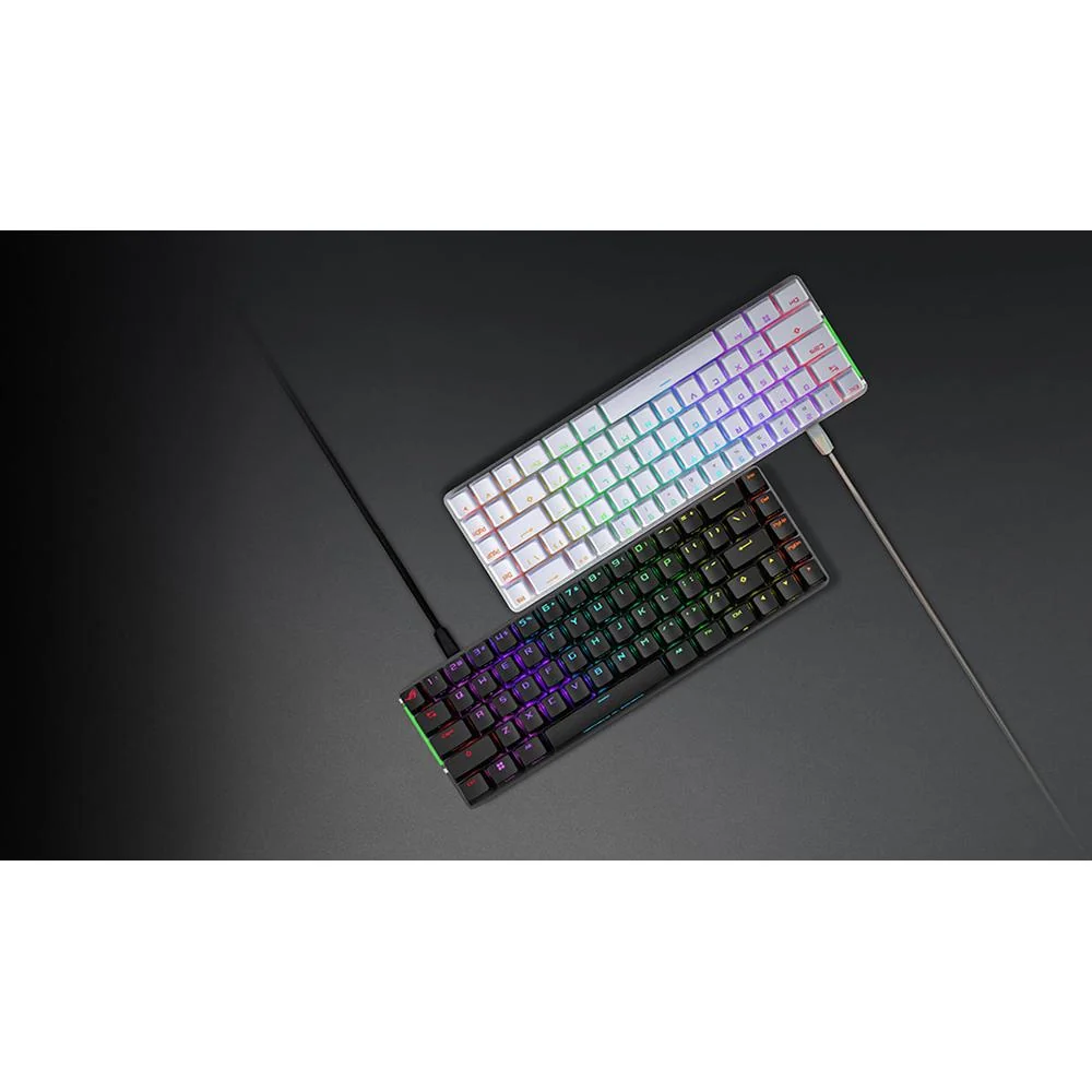 ASUS ROG Falchion Ace RGB Compact Gaming Keyboard in White - M602FALCHIONACE/NXBN - Image 11