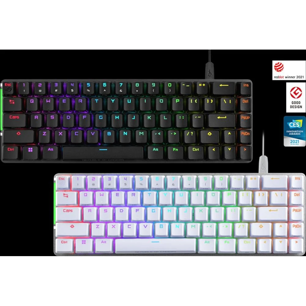ASUS ROG Falchion Ace Compact Gaming Keyboard in Black - M602FALCHIONACE-NXRD - Image 2