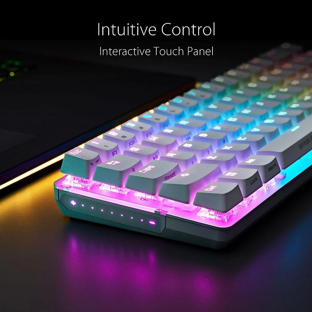 ASUS ROG Falchion Ace Compact Gaming Keyboard in White - M602FALCHIONACE/NXRD - Image 8