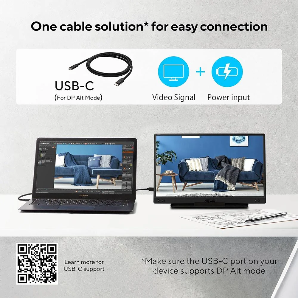 ASUS MB166C Monitor - Image 8