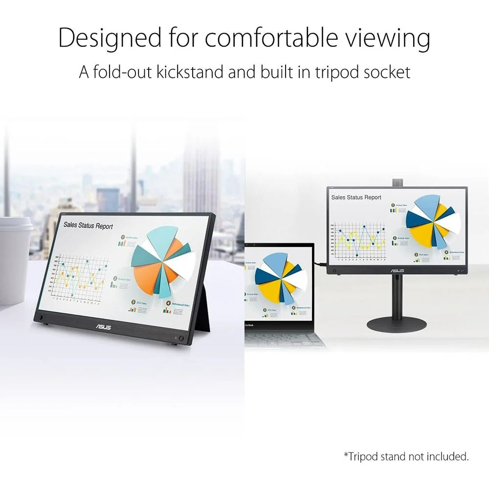 ASUS ZenScreen 15.6" Full HD 1080P Portable USB-C Monitor - MB16AHG - Image 11