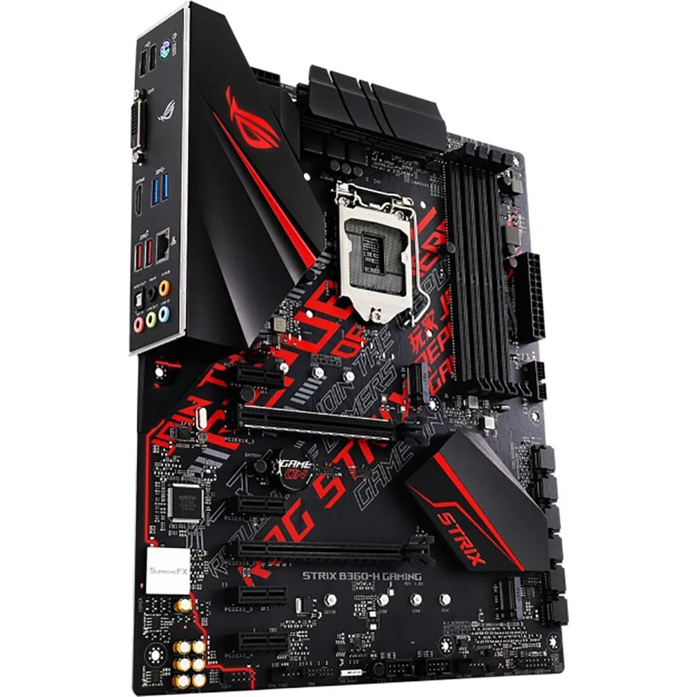 ASUS - MOTHERBOARDS ROG STRIX B360-H GAMING 300 SERIES LGA1151 - Image 2
