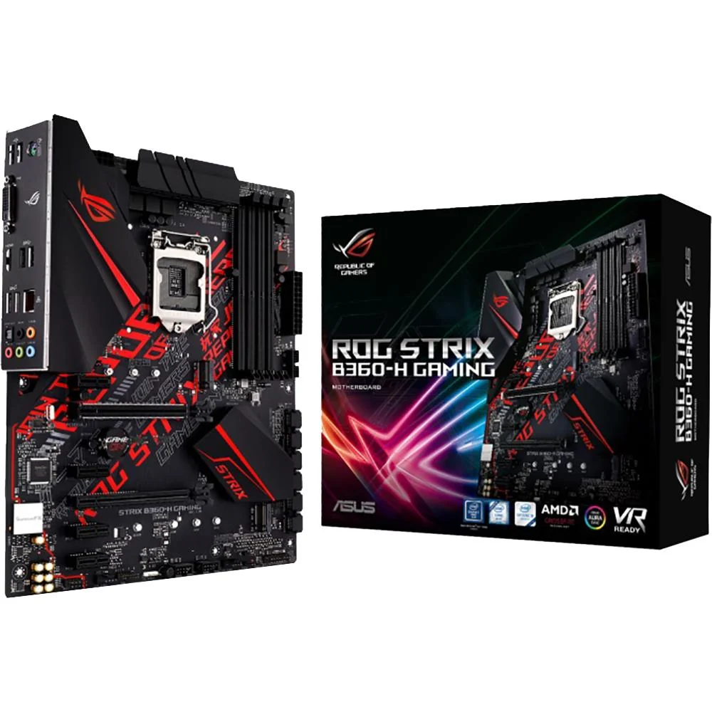 ASUS - MOTHERBOARDS ROG STRIX B360-H GAMING 300 SERIES LGA1151 - Image 3