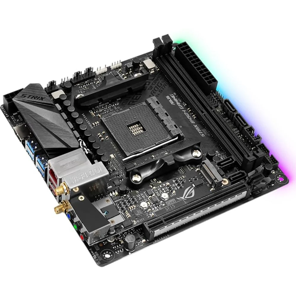 ASUS - MOTHERBOARDS ROG STRIX B450-I GAMING AM4 MAX-32GB MINI ITX PCIE USB - Image 8