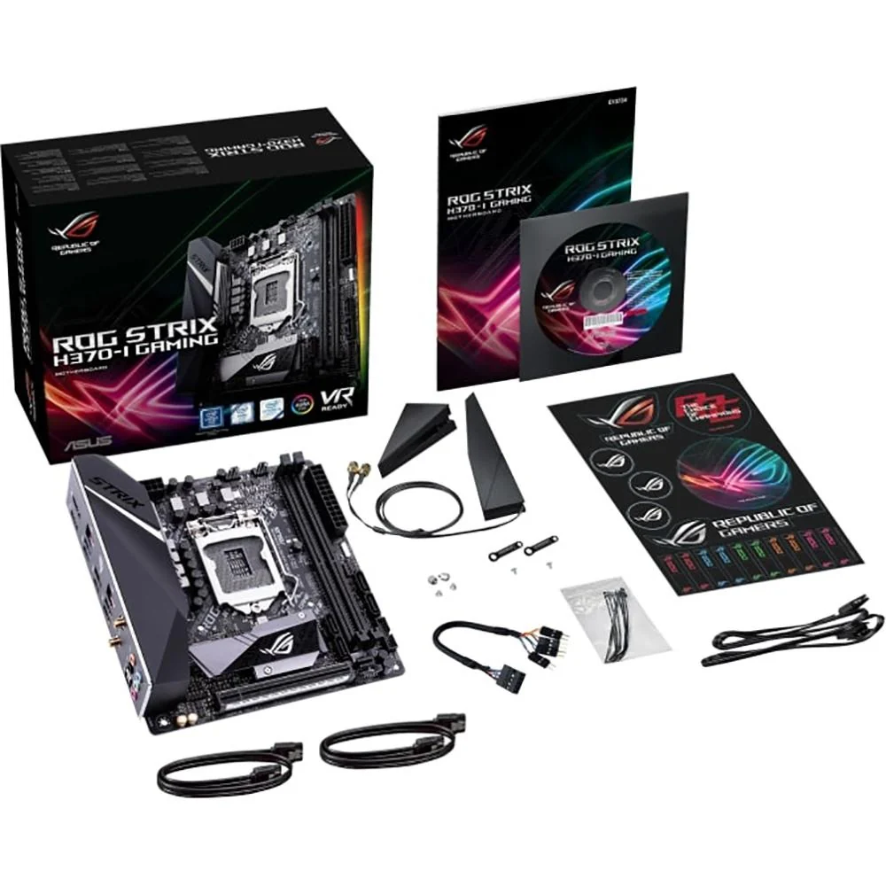 ASUS - MOTHERBOARDS ROG STRIX H370-I GAMING LGA1151 - Image 9