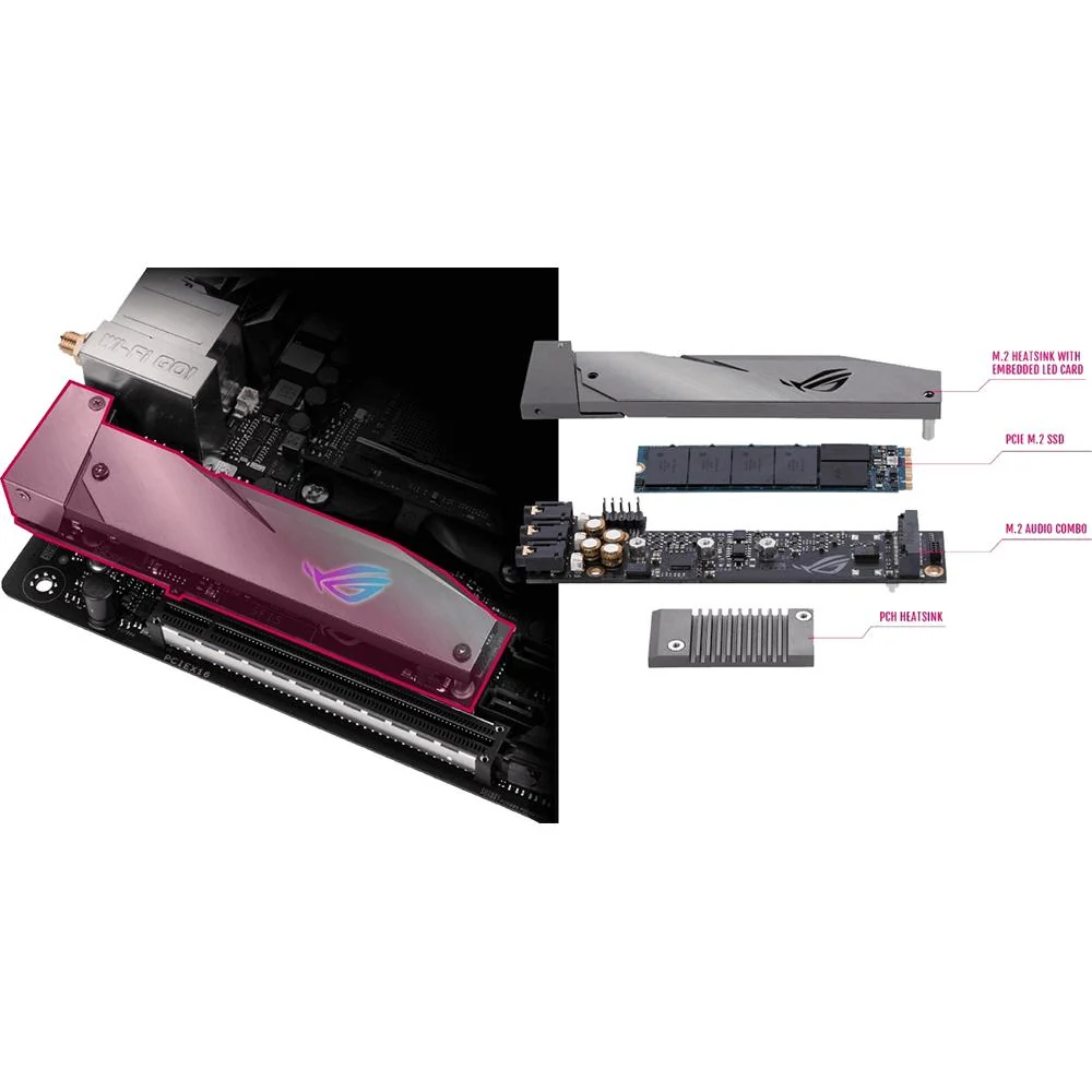 ASUS - MOTHERBOARDS ROG STRIX X370-I GAMING AM4 MAX-32GB DDR4 MINI-ITX PCIE3.0 - Image 10