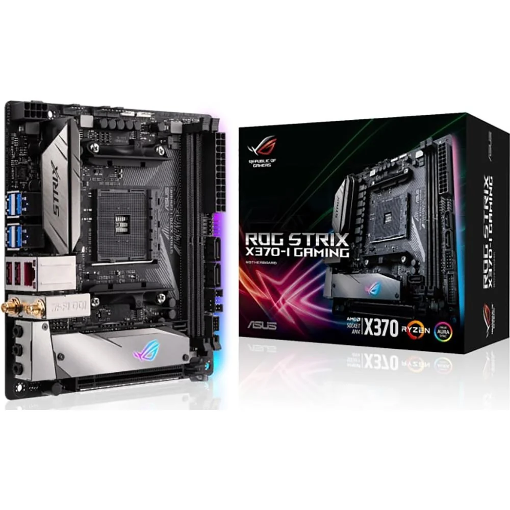 ASUS - MOTHERBOARDS ROG STRIX X370-I GAMING AM4 MAX-32GB DDR4 MINI-ITX PCIE3.0 - Image 7