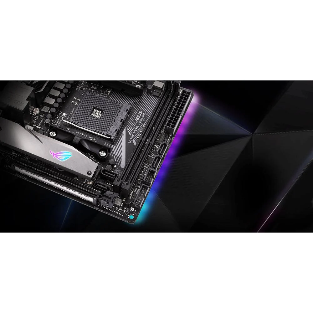 ASUS - MOTHERBOARDS ROG STRIX X370-I GAMING AM4 MAX-32GB DDR4 MINI-ITX PCIE3.0 - Image 9