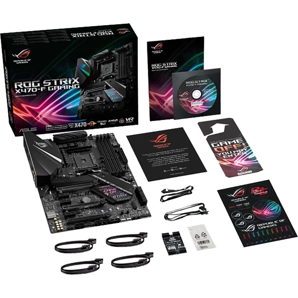 ASUS - MOTHERBOARDS ROG STRIX X470-F GAMING AMD RYZEN2 - Image 6