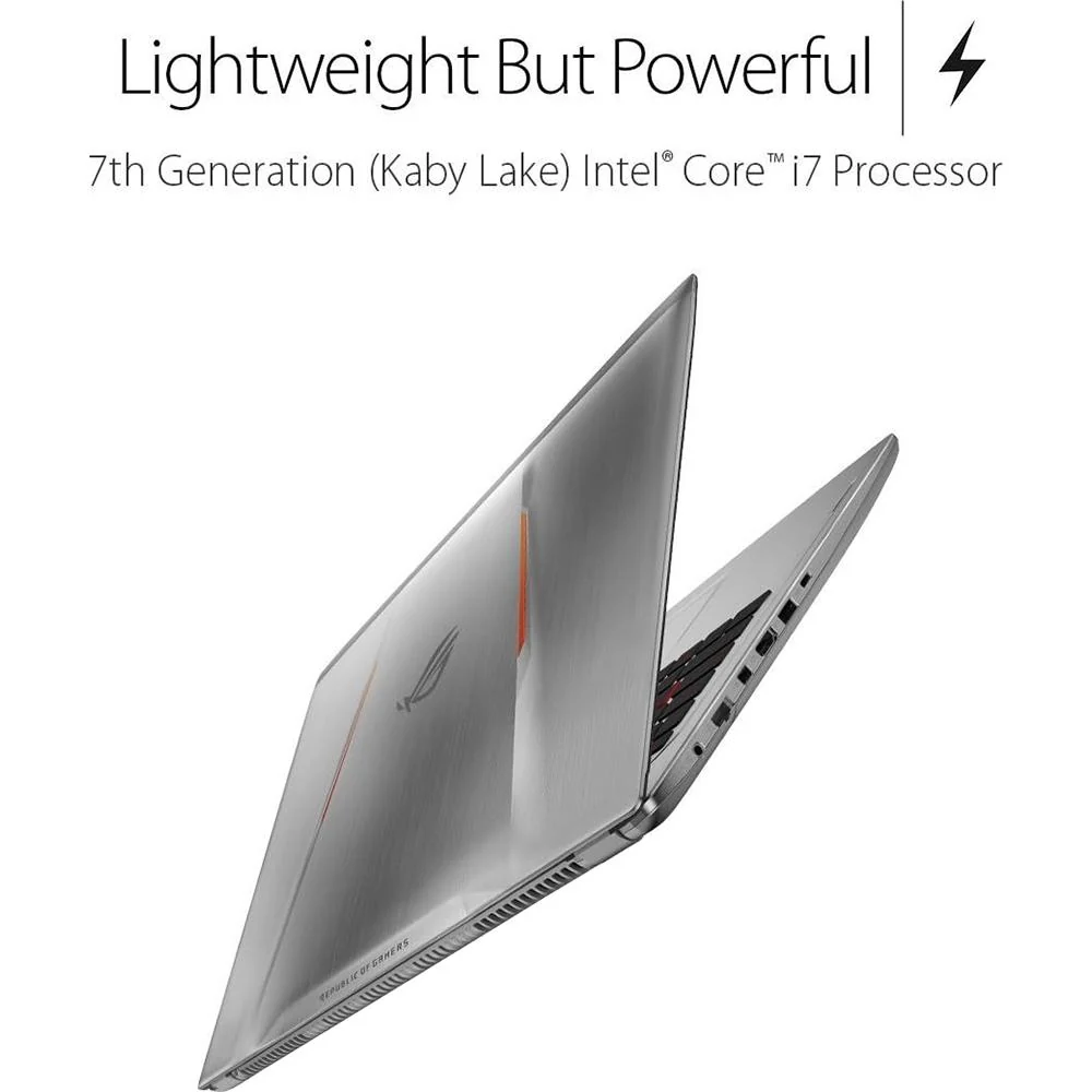 ASUS - NOTEBOOKS ROG GL502VM-DS74 I7-7700HQ 2.8G 16GB 128GB SSD+1TB 15.6IN W10 - Image 2