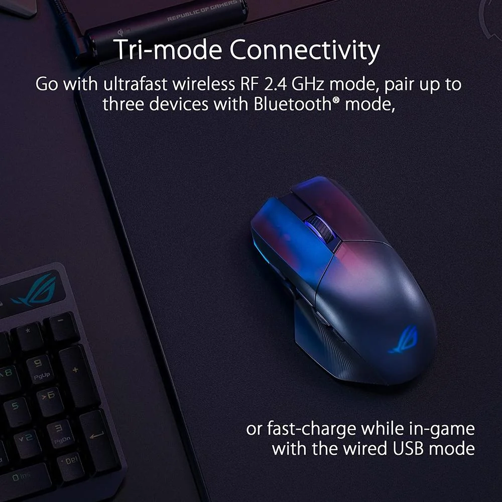 ASUS ROG Chakram X Wireless RGB Gaming Mouse - P708ROGCHAKRAMXO - Image 11