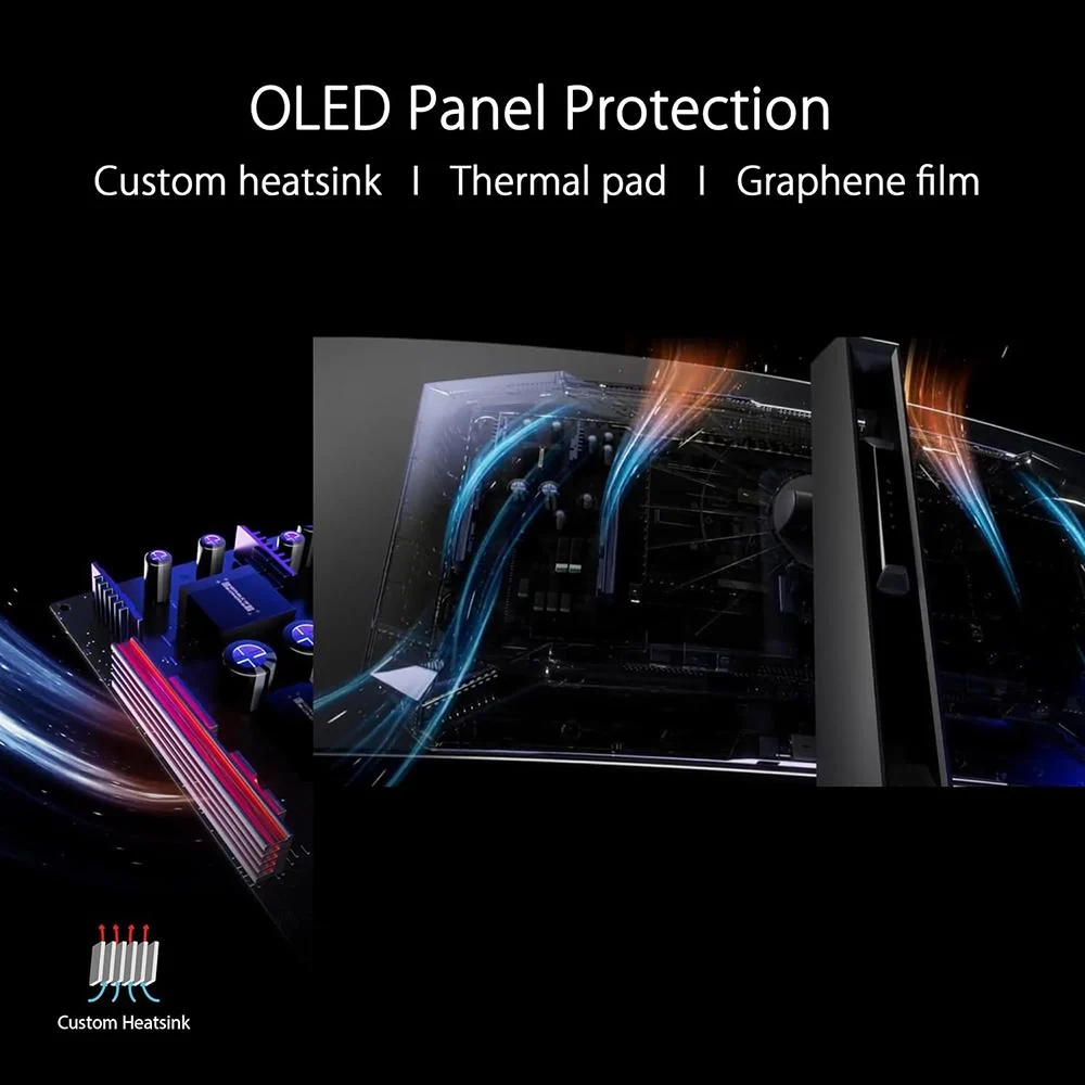 ASUS ROG Swift OLED 49" DQHD Curved Gaming Monitor - PG49WCD - Image 9