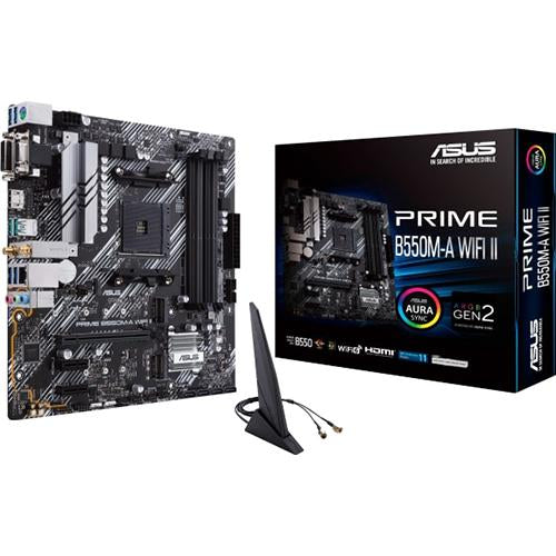 ASUS Prime B550M-A Wi-Fi II Micro-ATX AM4 Motherboard - PRIMEB550M-AWIFIII - Image 8