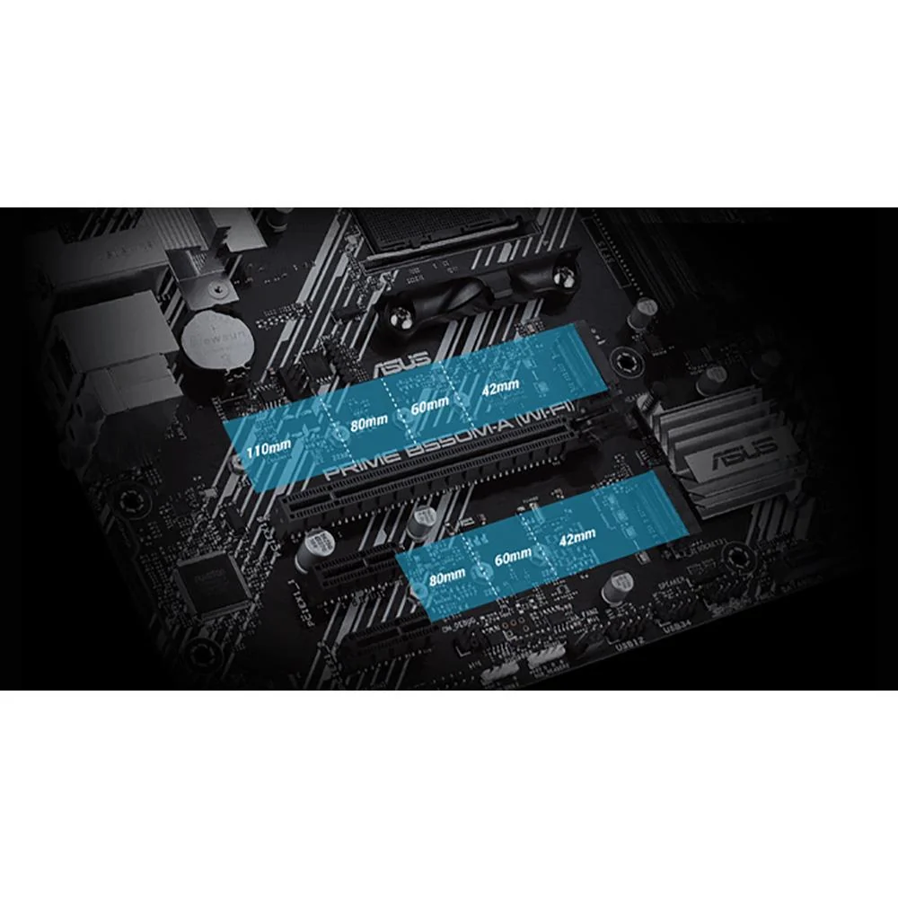ASUS PRIME B550MA CSM AMD AM4 R3 - Image 9