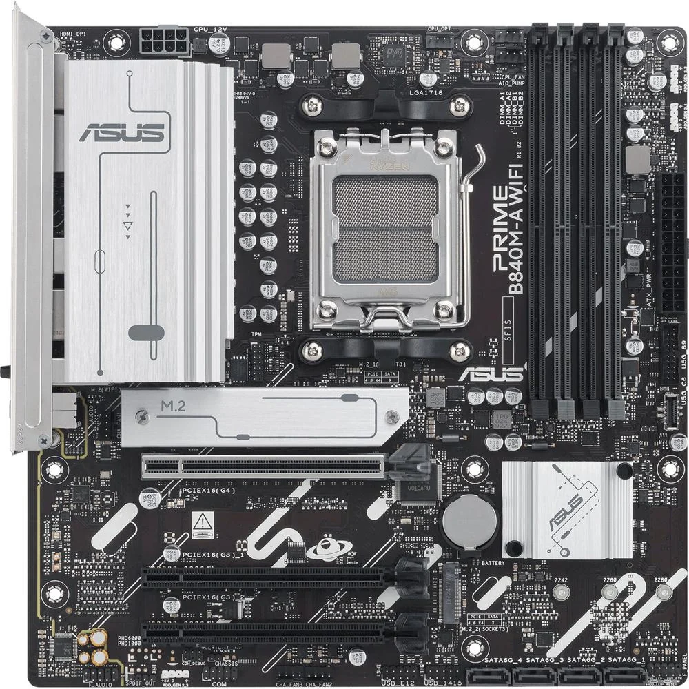 ASUS PRIME B840M-A WIFI-CSM - Image 2