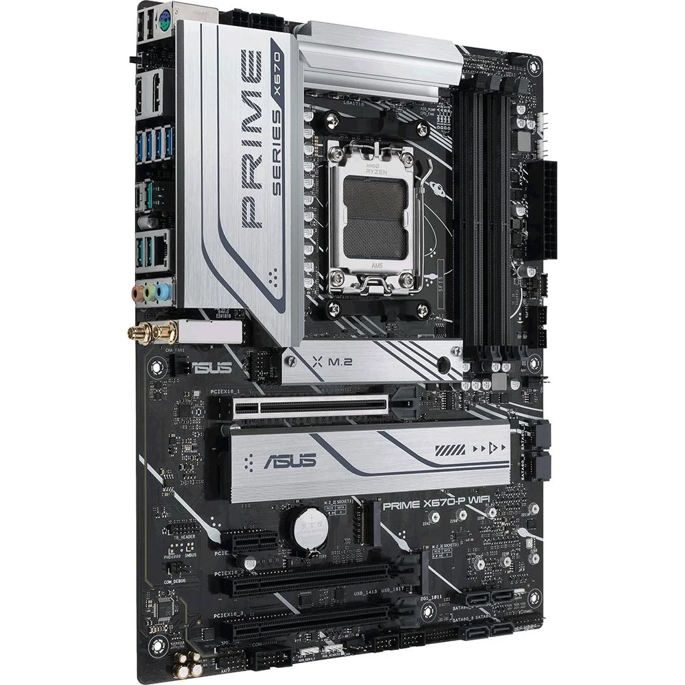 ASUS Socket AM5 LGA 1718 Ryzen 7000 ATX Motherboard - PRIMEX670-PWIFI - Image 2