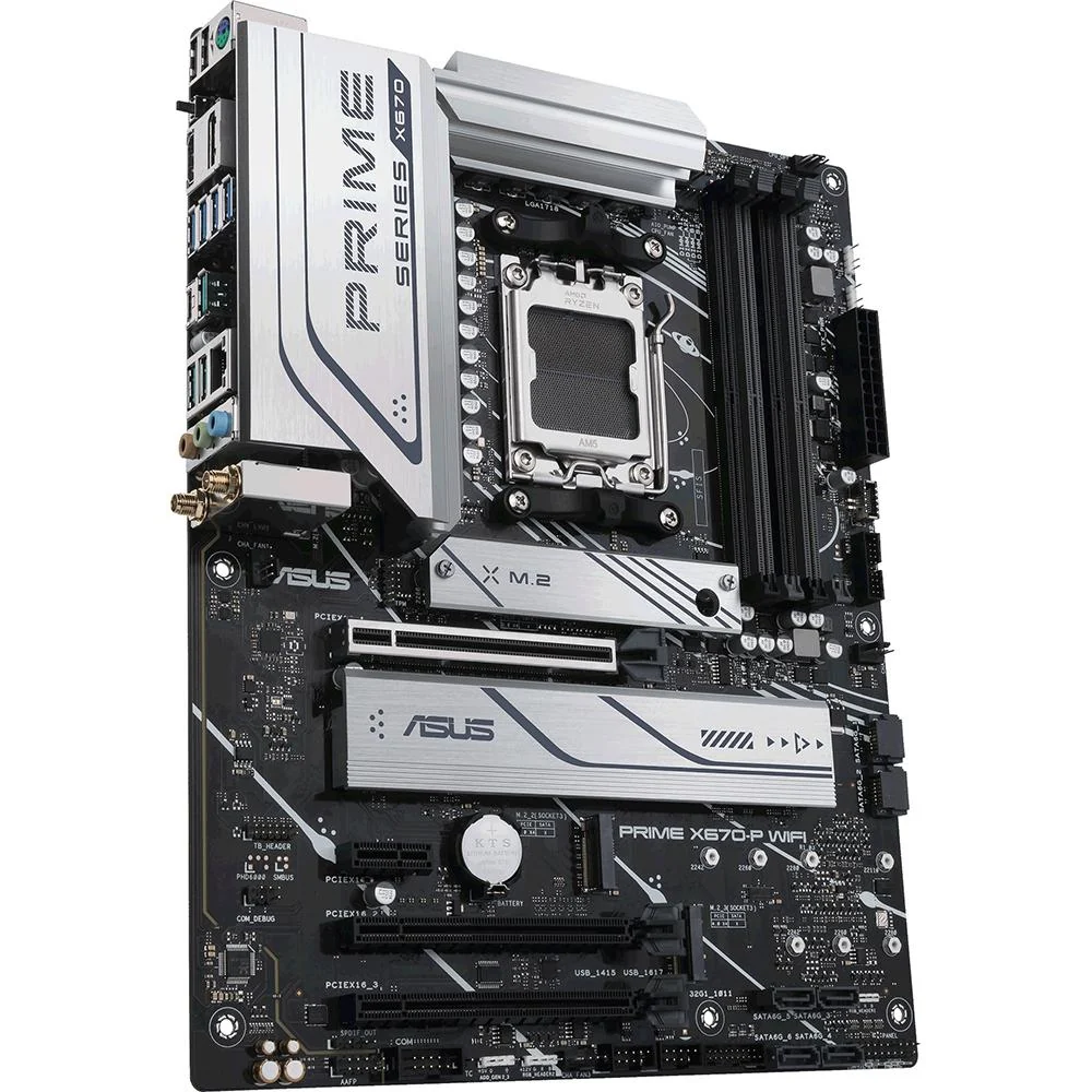ASUS Socket AM5 LGA 1718 Ryzen 7000 ATX Motherboard - PRIMEX670-PWIFI - Image 3