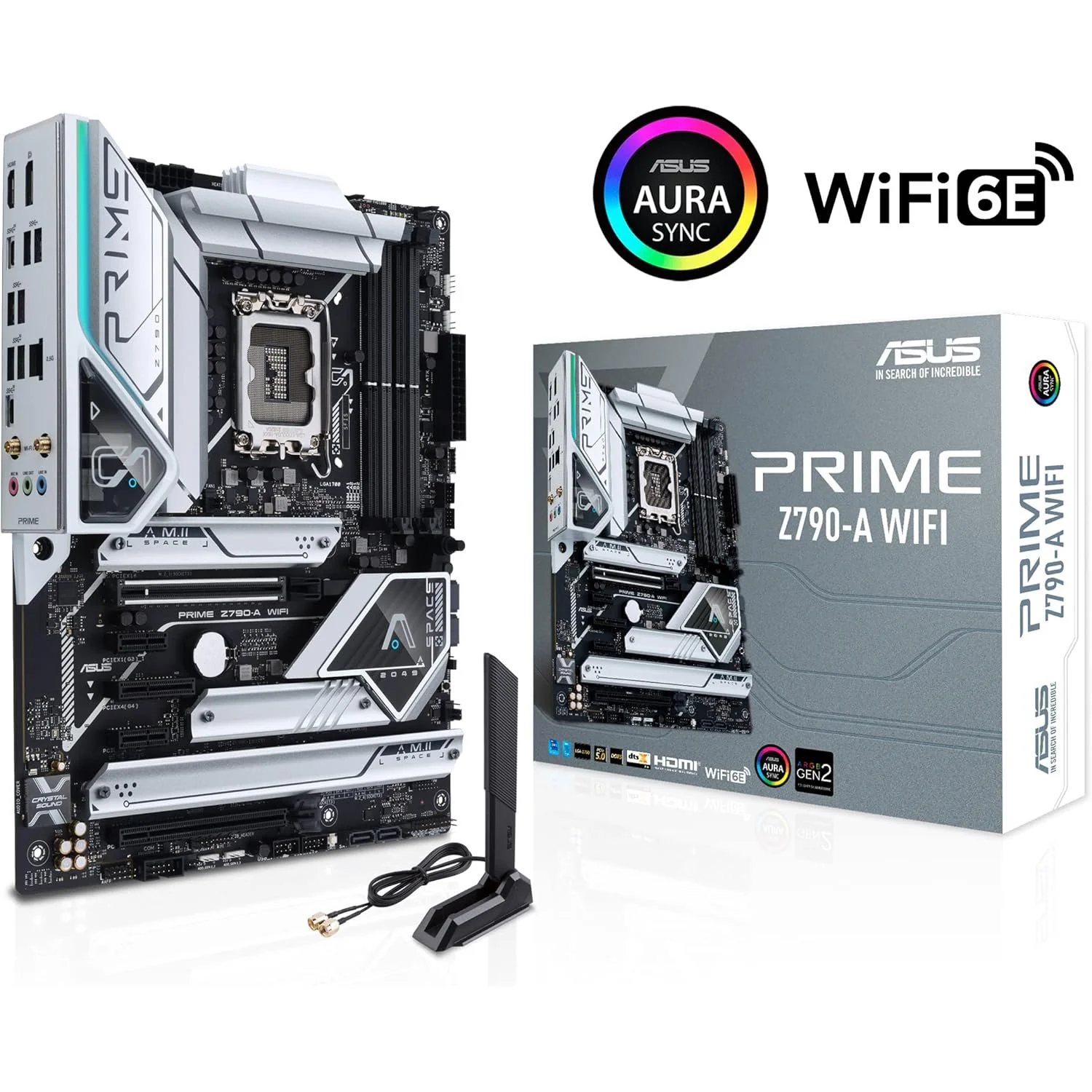 Asus Prime Z790-A WiFi 6E LGA 1700 ATX AI Gaming Motherboard - Image 5