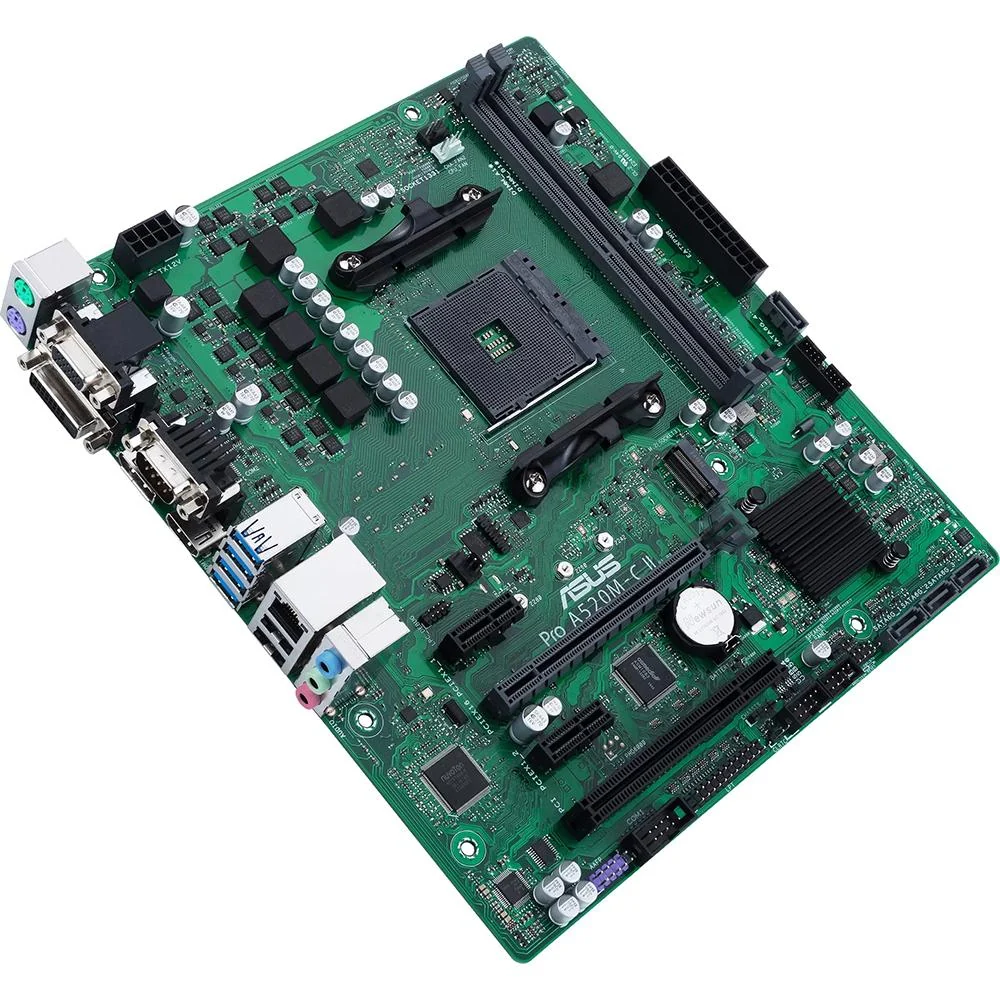ASUS AMD AM4 MicroATX Commercial Motherboard - PROA520M-CIICSM - Image 4