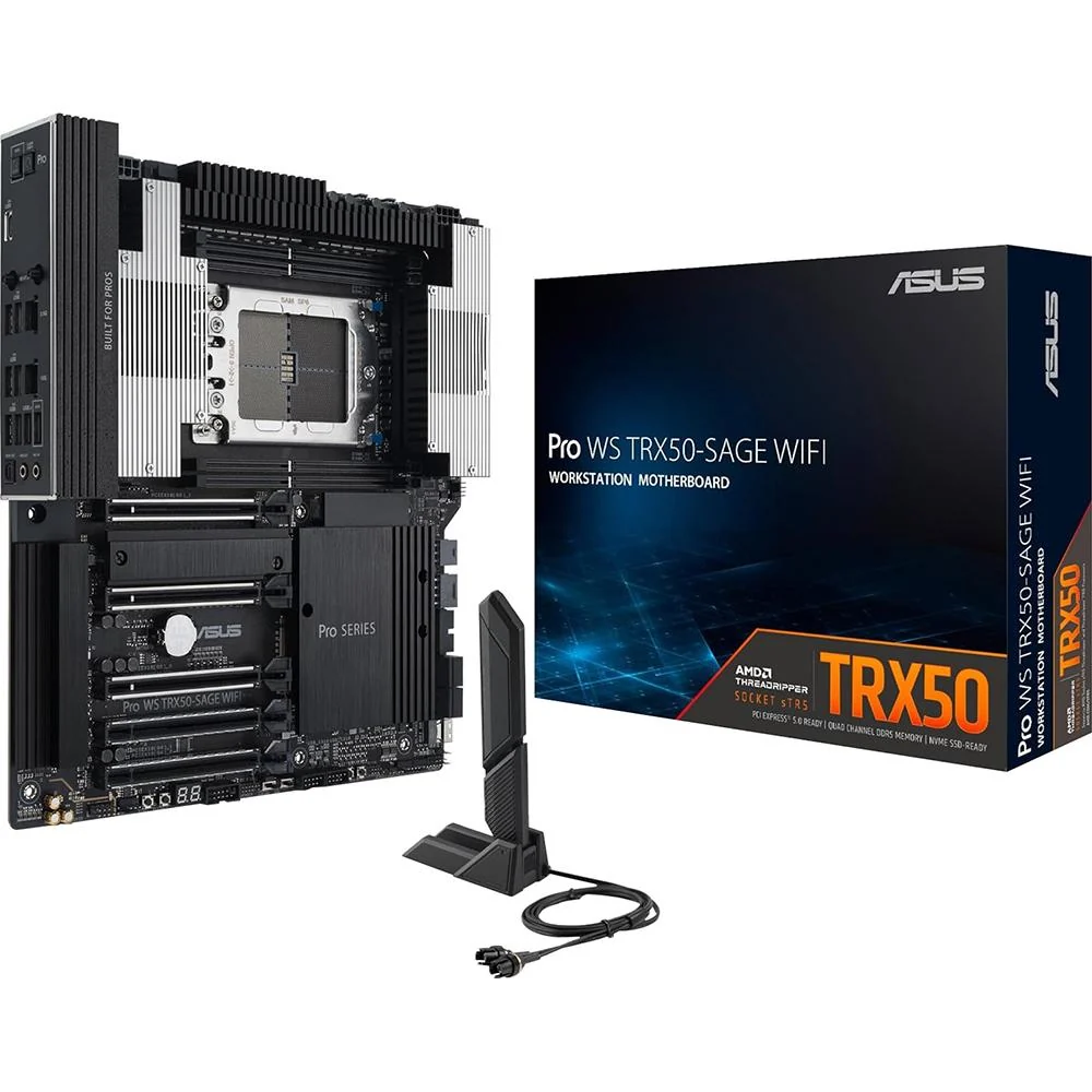 ASUS AMD TR5 CEB Workstation Motherboard - ProWSTRX50-SAGEWIFI - Image 10