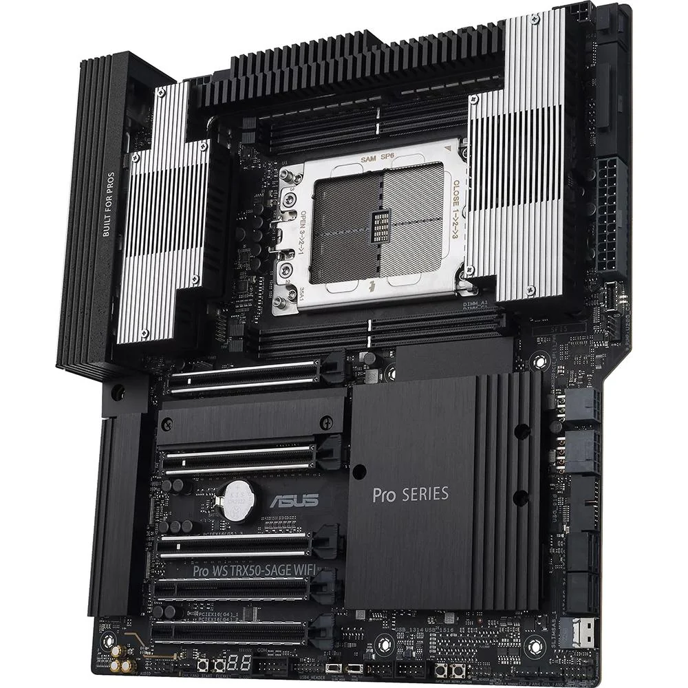 ASUS AMD TR5 CEB Workstation Motherboard - ProWSTRX50-SAGEWIFI - Image 3