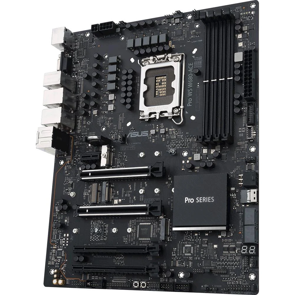 ASUS Intel W680 LGA 1700 ATX Motherboard - PROWSW680-ACE - Image 3