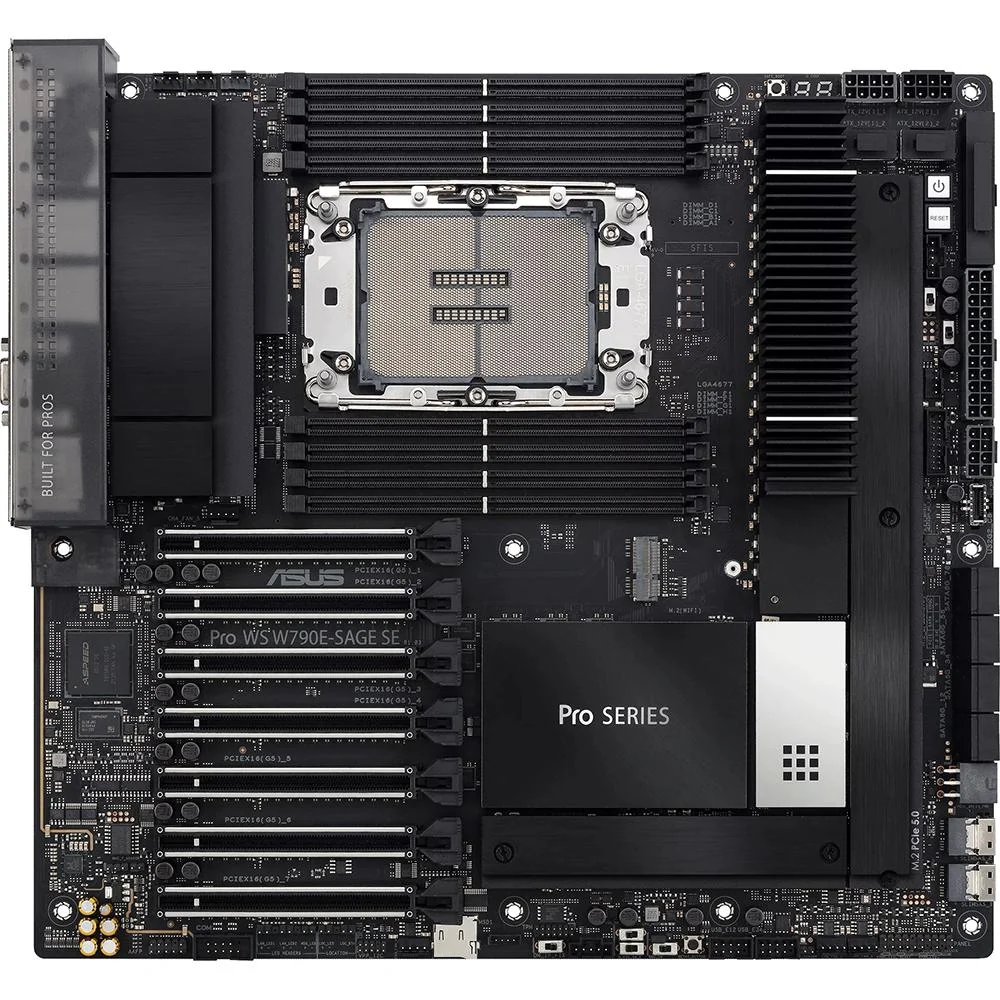ASUS Intel W790 LGA 4677 EEB Workstation Motherboard - PROWSW790E-SAGESE