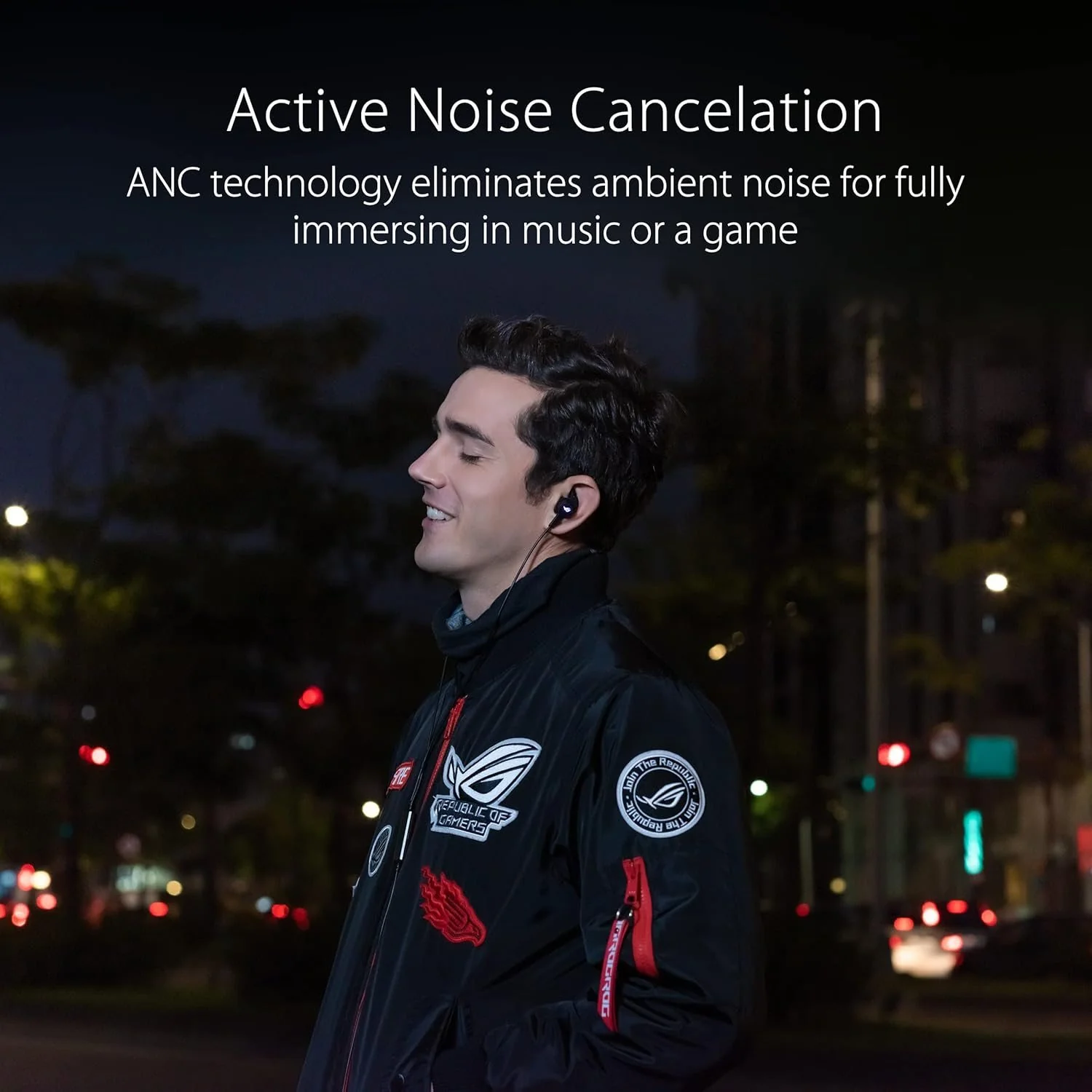 Asus ROG Cetra II in-Ear Gaming Headphones - Earbuds, Microphone, ANC, USB-C - Image 2