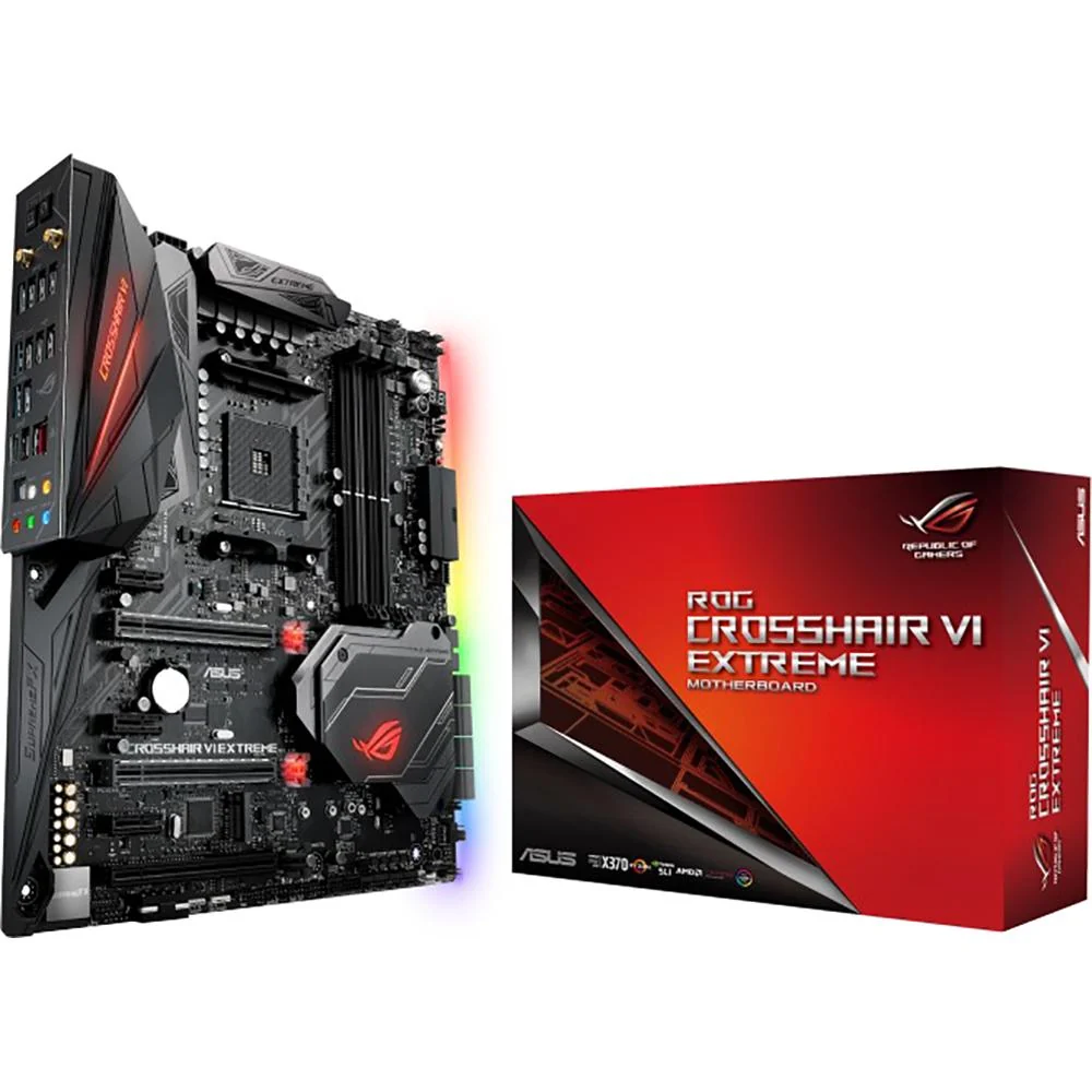 ASUS AMD X370 EATX Gaming Motherboard - ROG CROSSHAIR VI EXT - Image 2